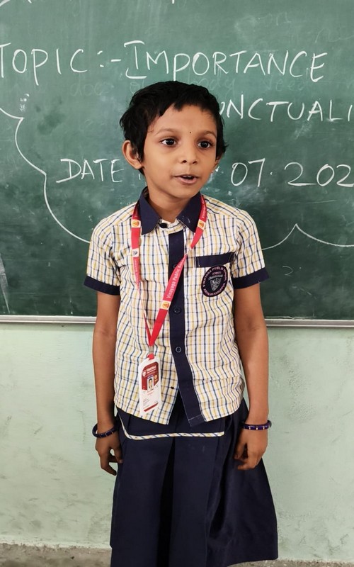 Grade 3 July month competition Story telling